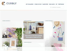 Tablet Screenshot of curbly.com